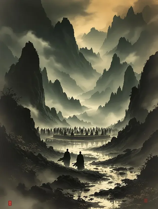 墨色山河 剧集海报，四虎网站持久高清